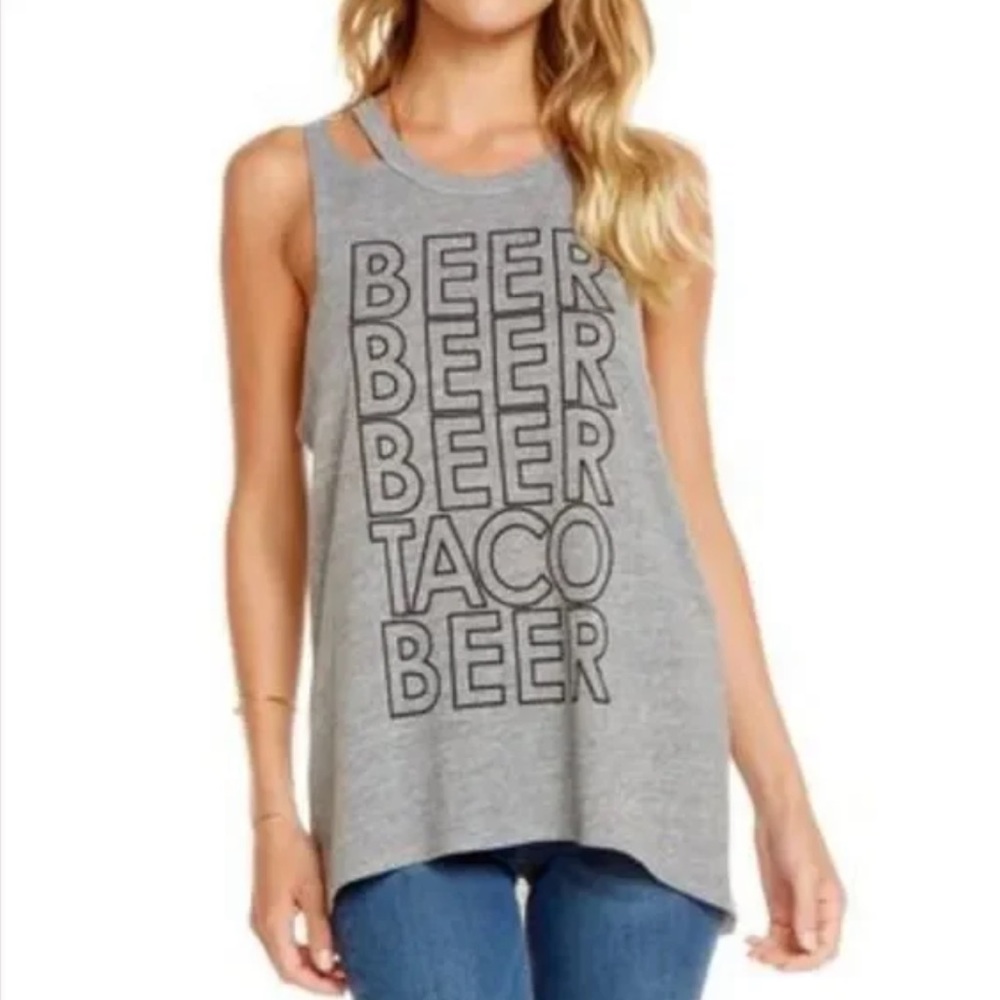 NWT Chaser Beer Taco Tank